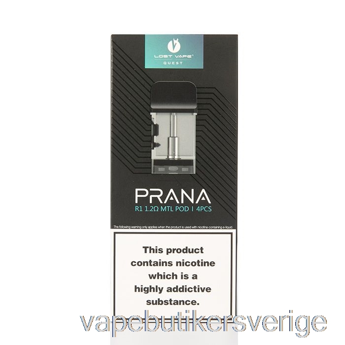 Vape Sverige Förlorade Vape Prana Ersättningsskidor 1,4ohm M1 Pranaskidor